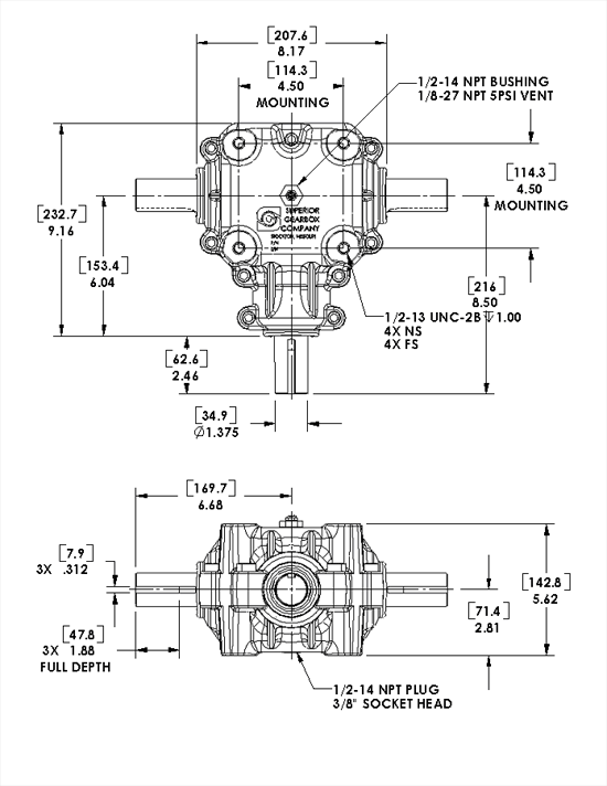 H130 Series - Superior Gearbox Company